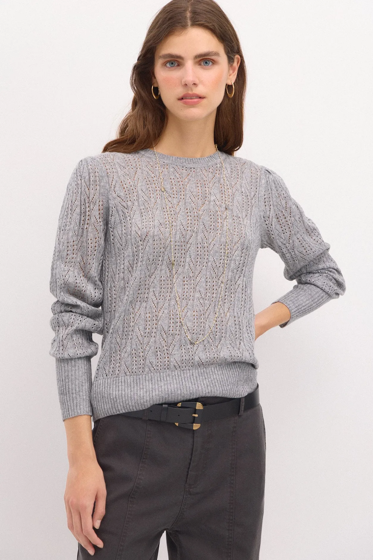 thais_jersey_calado_0.webp Shop Thais. Jersey calado Mujer Jerséis Y Cárdigans