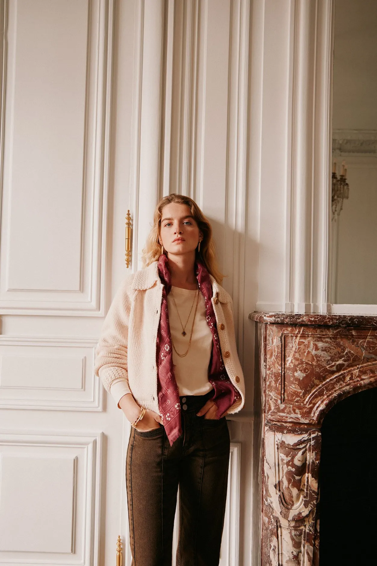 tilda_chaqueta_cuello_esp_1.webp Cheap Tilda. Chaqueta cuello especial Mujer Jerséis Y Cárdigans