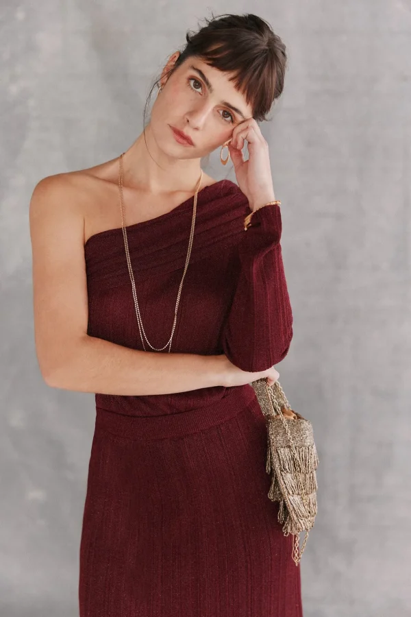 Outlet Tilly. Jersey asimétrico Mujer Jerséis Y Cárdigans