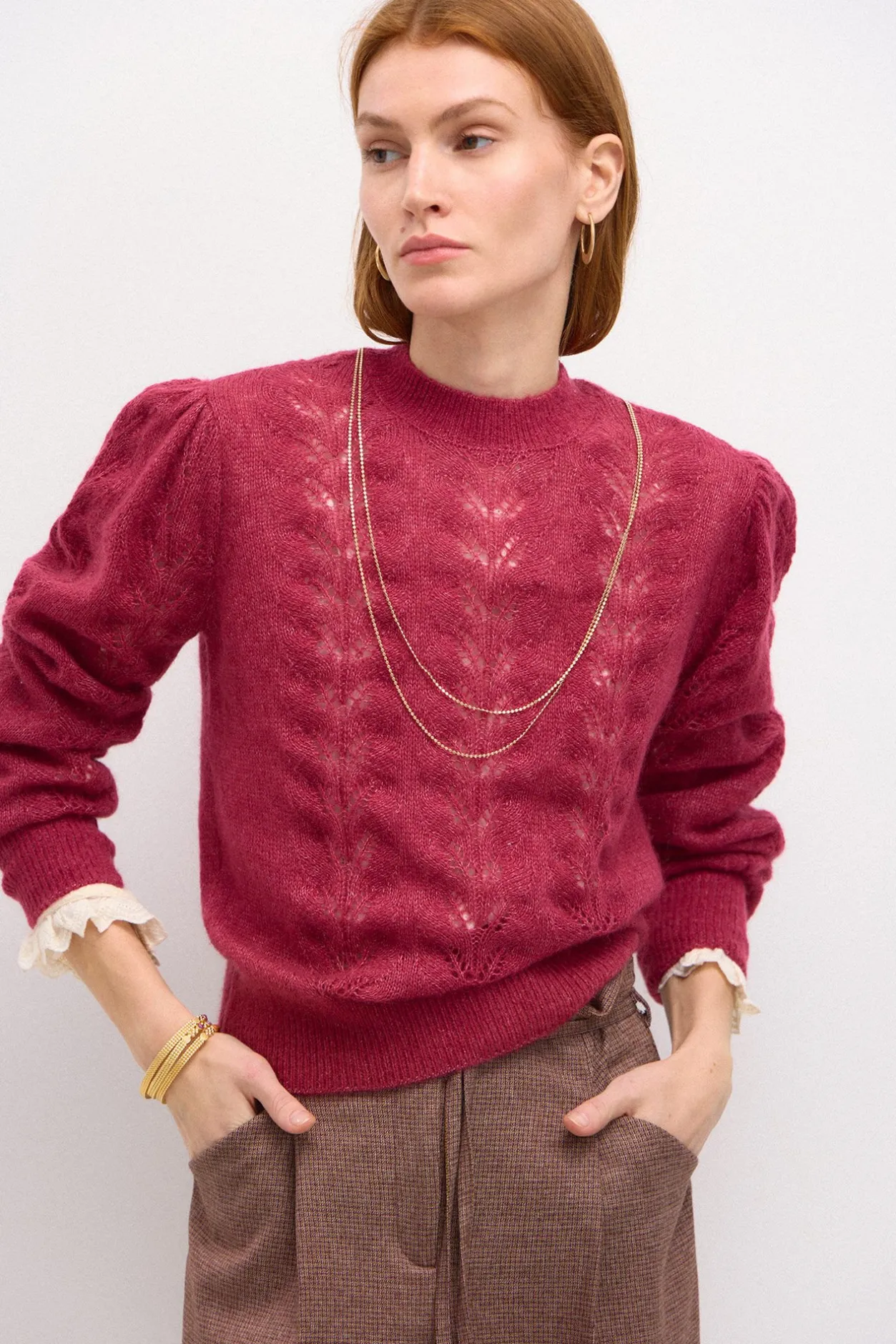 timotea_jersey_calados_0.webp Shop Timotea. Jersey calados Mujer Jerséis Y Cárdigans