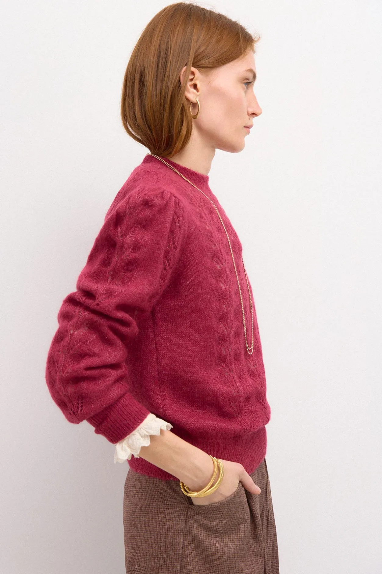 timotea_jersey_calados_1.webp Shop Timotea. Jersey calados Mujer Jerséis Y Cárdigans