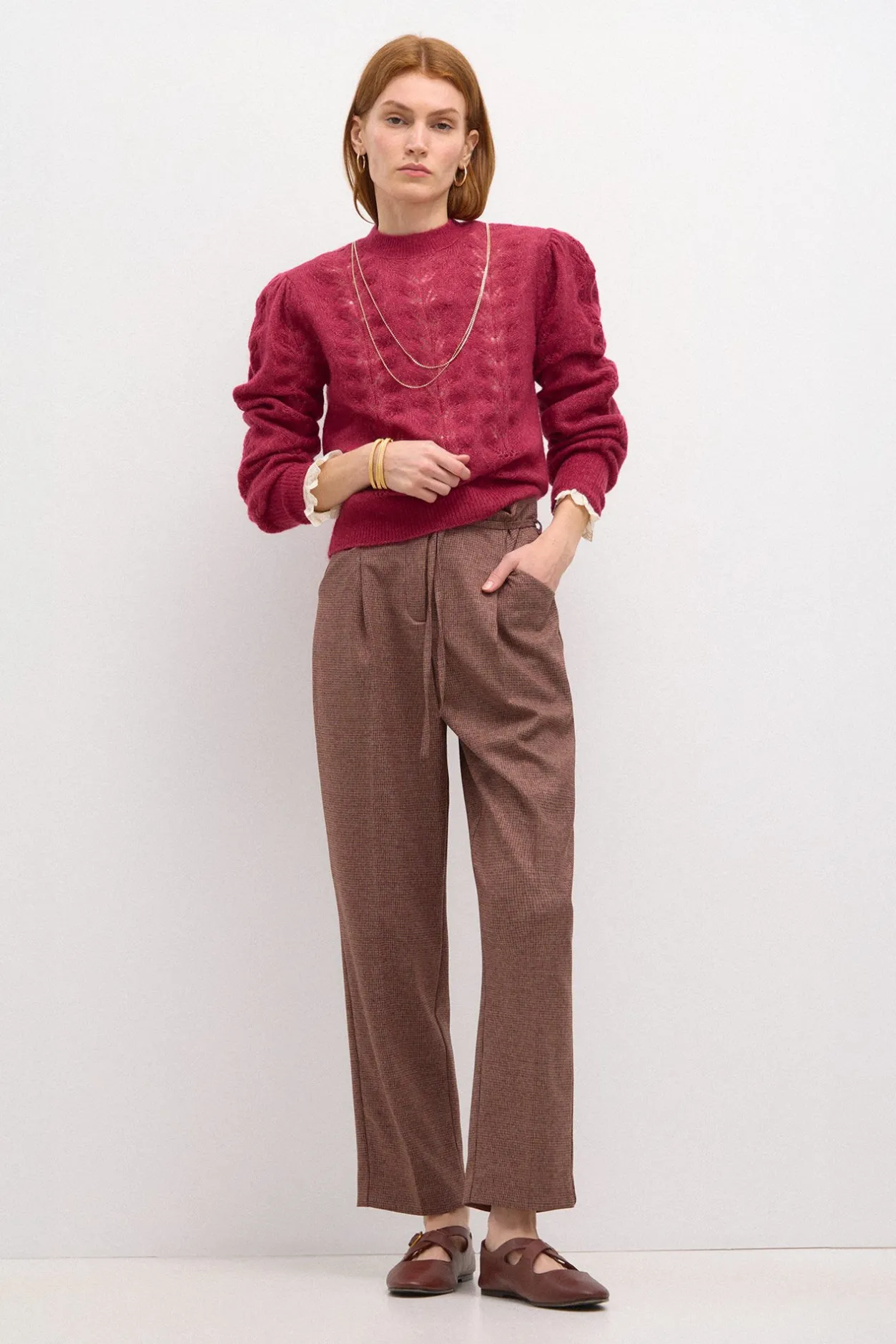 timotea_jersey_calados_3.webp Shop Timotea. Jersey calados Mujer Jerséis Y Cárdigans
