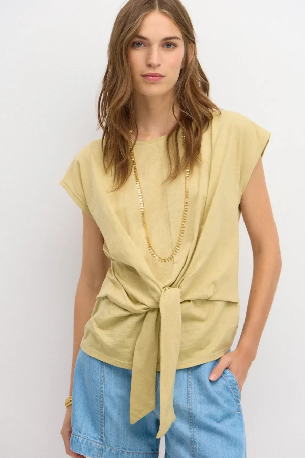 Best Tina. Camiseta de algodón Mujer Camisetas Y Tops