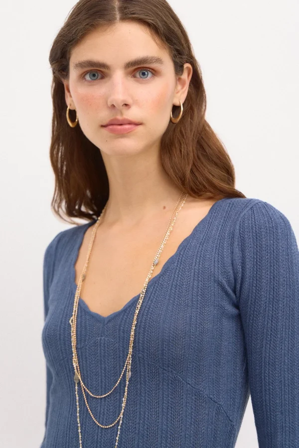 Store Titiana. Jersey escote pico Mujer Jerséis Y Cárdigans