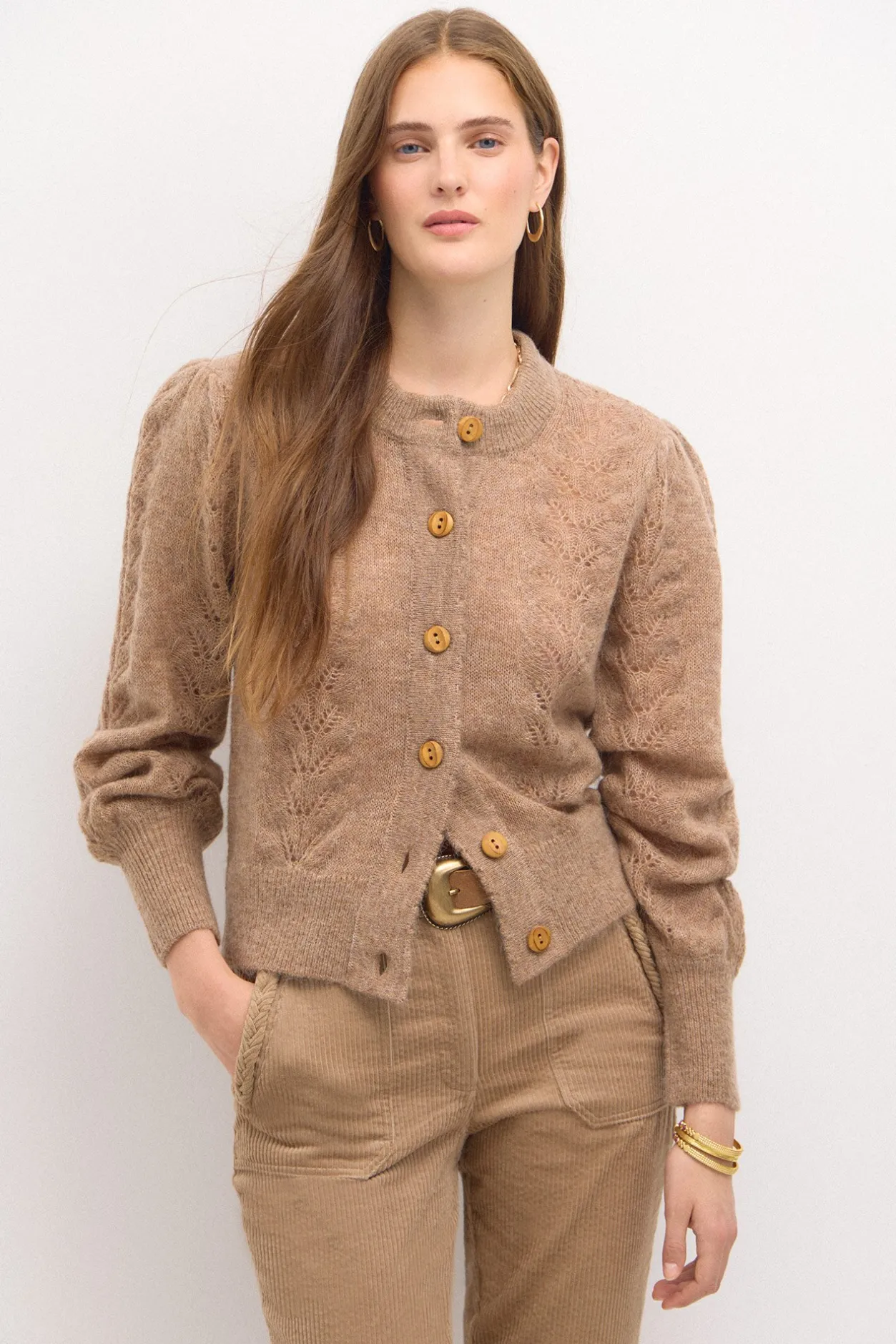 tiziana_chaqueta_de_punto_0-1.webp Best Tiziana. Chaqueta de punto calados Mujer Jerséis Y Cárdigans