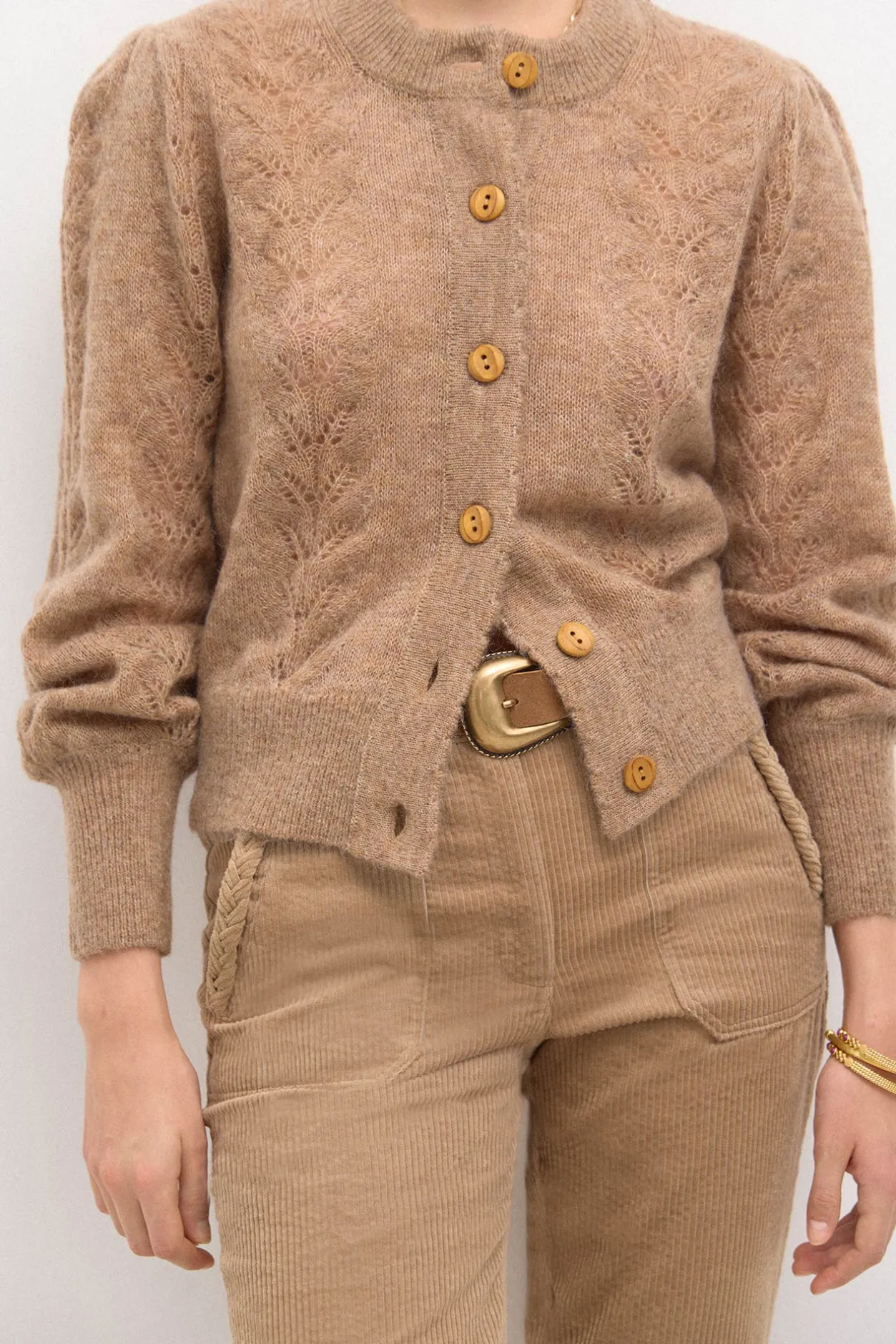 tiziana_chaqueta_de_punto_1-1.webp Best Tiziana. Chaqueta de punto calados Mujer Jerséis Y Cárdigans