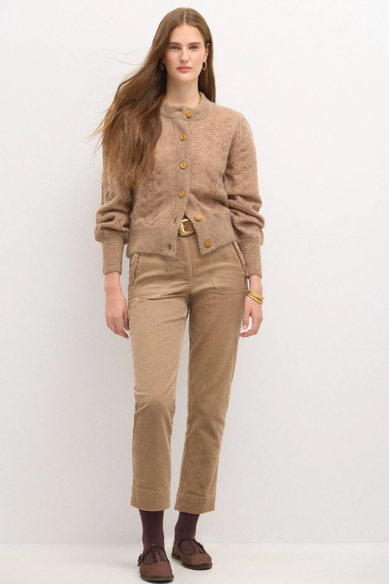 tiziana_chaqueta_de_punto_2-1.webp Best Tiziana. Chaqueta de punto calados Mujer Jerséis Y Cárdigans