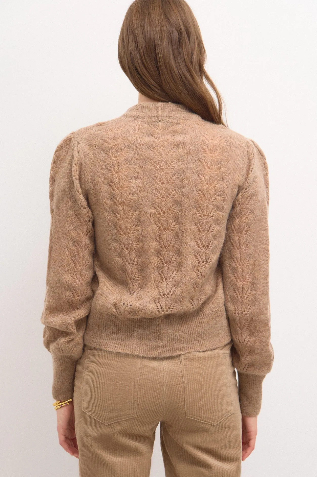 tiziana_chaqueta_de_punto_4-1.webp Best Tiziana. Chaqueta de punto calados Mujer Jerséis Y Cárdigans