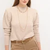 New Tura. Jersey detalle hombros Mujer Jerséis Y Cárdigans
